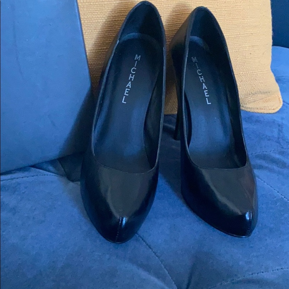 Black Aphrodite Heels by Michael